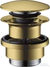 Hansgrohe AXOR push-open leeresztő túlfolyós mosdóhoz,polírozott arany hatású 51300990