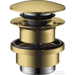   Hansgrohe AXOR push-open leeresztő túlfolyós mosdóhoz,polírozott arany hatású 51300990