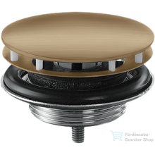   Hansgrohe AXOR nem zárható leeresztő túlfolyó nélküli mosdóhoz,szálcsiszolt bronz 51301140