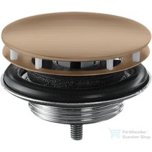   Hansgrohe AXOR nem zárható leeresztő túlfolyó nélküli mosdóhoz,szálcsiszolt vörös arany hatású 51301310