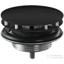   Hansgrohe AXOR nem zárható leeresztő túlfolyó nélküli mosdóhoz,matt fekete 51301670