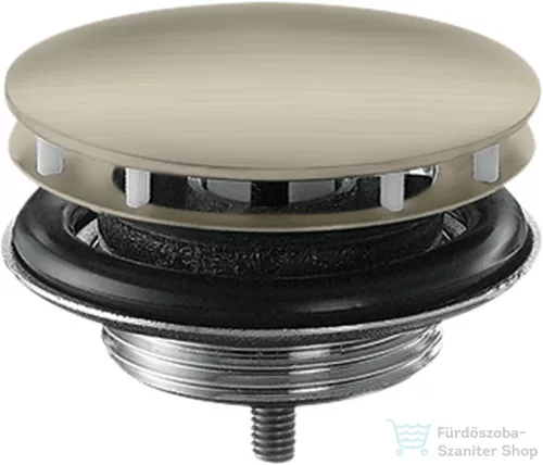 Hansgrohe AXOR nem zárható leeresztő túlfolyó nélküli mosdóhoz,szálcsiszolt nikkel 51301820