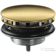   Hansgrohe AXOR nem zárható leeresztő túlfolyó nélküli mosdóhoz,polírozott arany hatású 51301990