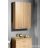 AQUALINE ZOJA/KERAMIA FRESH felső szekrény, 50x76x23cm, platina tölgy 51304