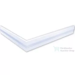   Sapho POLYSAN KARIA/VARESA zuhanytálca 100x90 sarok előlap, jobb/fehér 51312R