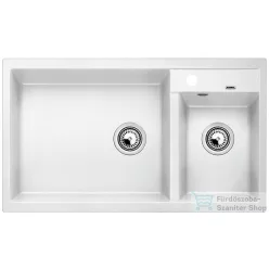   Blanco METRA 9 SILGRANIT® mosogató medence, balos főmedence, fehér 513269