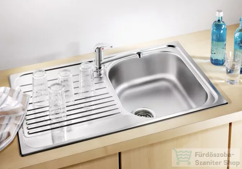 Blanco TIPO 45 S Compact rozsdamentes acél mosogató medence, natúr 513441