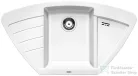 Blanco ZIA 9 E SILGRANIT® mosogató medence, fehér 514758