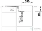Blanco METRA XL 6 S SILGRANIT® mosogató medence, fehér 515136
