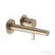 Keuco EDITION 400 falsík alatti mosdó csaptelep 19,7 cm-es kifolyóval, alaptest nélkül, szálcsiszolt bronz 51516030200