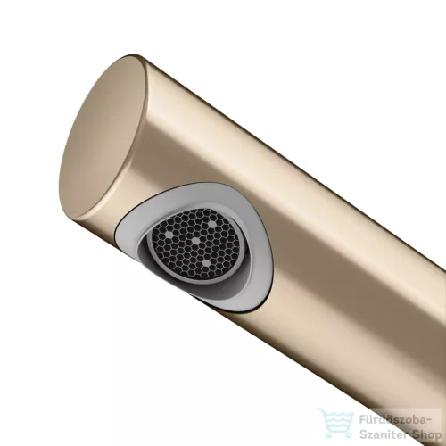Keuco EDITION 400 falsík alatti mosdó csaptelep 19,7 cm-es kifolyóval, alaptest nélkül, szálcsiszolt bronz 51516030200