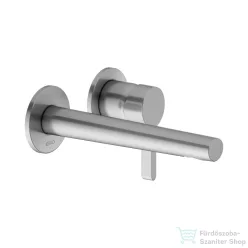   Keuco EDITION 400 falsík alatti mosdó csaptelep 19,7 cm-es kifolyóval, alaptest nélkül, rozsdamentes acél hatású 51516060200