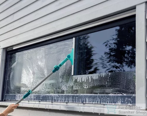 Leifheit 2 in 1 Micro Duo vízlehúzó teleszkópos nyéllel (120-200 cm), 51523