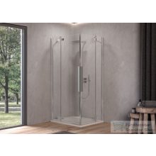   Kolpa San Polaris Q 90 SBR/1 szögletes nyílóajtós zuhanykabin, króm  515320