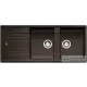 Blanco ZIA 8 S SILGRANIT® mosogató medence, kávé 515602