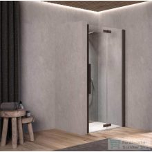   Kolpa San Polaris N 120-R B/1 önnálló zuhanyajtó két fal közé, jobbos, fekete 516000