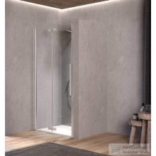   Kolpa San Polaris Fold N 80-L SBR/1 falsíkra csukható zuhanyajtó két fal közé, balos, króm 516330