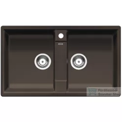 Blanco ZIA 9 SILGRANIT® mosogató medence, kávé 516683