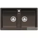 Blanco ZIA 9 SILGRANIT® mosogató medence, kávé 516683