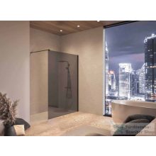   Kolpa San Calypso Wo 140-uni b/3 grafit üvegfal, fekete profil 517860