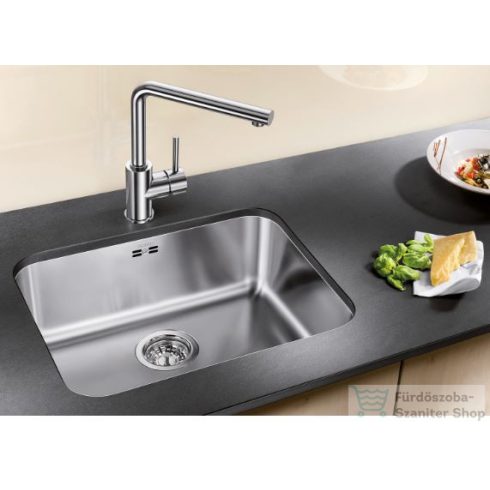 BLANCO SUPRA 500-U fényezett rozsdamentes acél mosogató medence 518205
