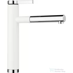   Blanco LINEE-S SILGRANIT-LOOK mosogató csaptelep, kihúzható zuhanyfejjel, fehér 518441
