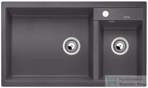 Blanco METRA 9 SILGRANIT® mosogató medence, balos főmedence, palaszürke 518886