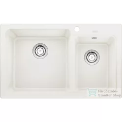   Blanco NAYA 8 81,5x50 cm-es SILGRANIT® mosogató medence, fehér 519649