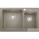 Blanco NAYA 8 81,5x50 cm-es SILGRANIT® mosogató medence, tartufo 519652