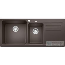  Blanco NAYA 8 S silgranit mosogató medence balos medencével kávé 519661