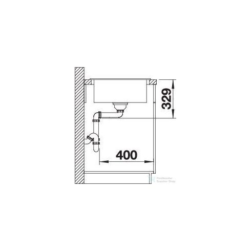 BLANCO SONA 45 S SILGRANIT forgatható mosogatótál fehér 519665
