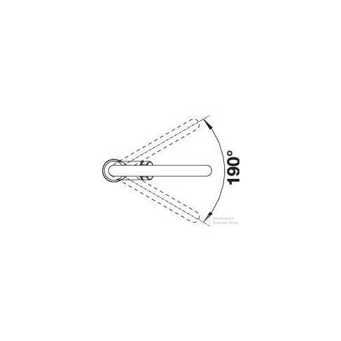 BLANCO Carena-S kihúzható fejes mosogató csaptelep, króm 520767