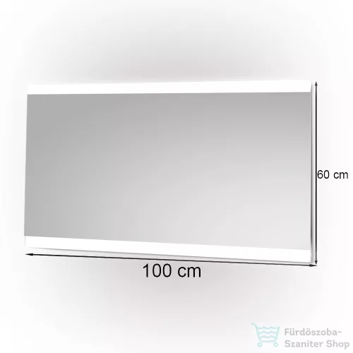 Leziter Liv 100 tükör led világítással 100x60 cm 5210-10060