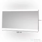 Leziter Liv 120 tükör led világítással 120x60 cm 5210-12060