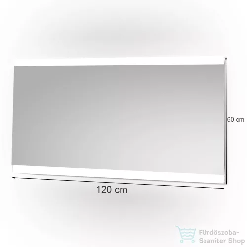 Leziter Liv 120 tükör led világítással 120x60 cm 5210-12060