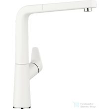  BLANCO Avona-S Silgránit-look kihúzható fejes mosogató csaptelep, fehér 521280