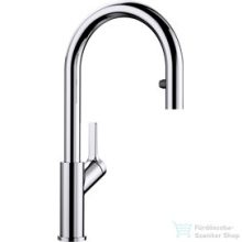   BLANCO Carena-S Vario kihúzható fejes mosogató csaptelep, króm 521356