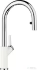 Blanco CARENA-S Vario SILGRANIT-LOOK mosogató csaptelep, kihúzható zuhanyfejjel, fehér 521368