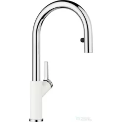   Blanco CARENA-S Vario SILGRANIT-LOOK mosogató csaptelep, kihúzható zuhanyfejjel, fehér 521368