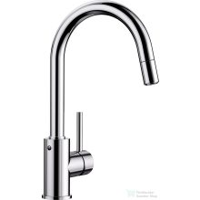   BLANCO MIDA-S kihúzható fejes mosogató csaptelep króm   521454