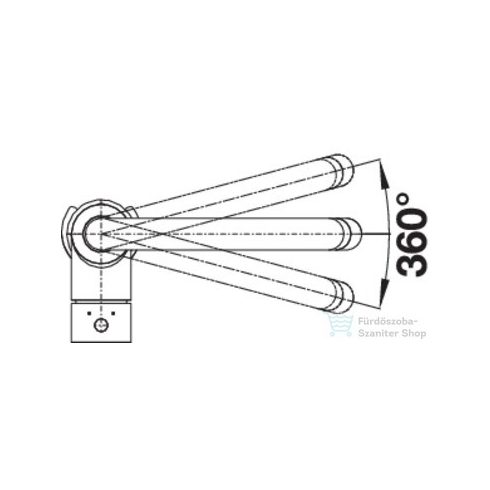 BLANCO MIDA -S SILGRÁNIT KIHÚZHATÓ MOSOGATÓ CSAPTELEP  KÁVÉ   521461