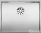 Blanco ZEROX 500-U Durinox rozsdamentes acél mosogató medence alulról való beépítéshez, selyemfényű acél 521559