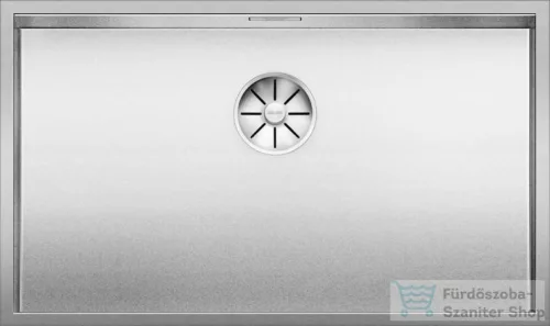 Blanco ZEROX 700-U Durinox rozsdamentes acél mosogató medence alulról való beépítéshez, selyemfényű acél 521560