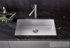 Blanco ZEROX 700-U Durinox rozsdamentes acél mosogató medence alulról való beépítéshez, selyemfényű acél 521560