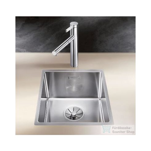 BLANCO CLARON 340-IF selyemfényű rozsdamentes acél mosogató medence 521570