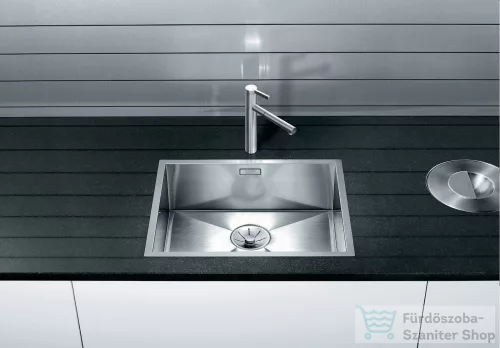 Blanco ZEROX 500-IF rozsdamentes acél mosogató medence, selyemfényű acél 521588