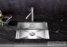 Blanco ZEROX 550-U rozsdamentes acél mosogató medence alulról való beépítéshez, selyemfényű acél 521591
