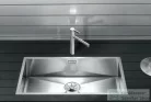 Blanco ZEROX 700-IF rozsdamentes acél mosogató medence, selyemfényű acél 521592