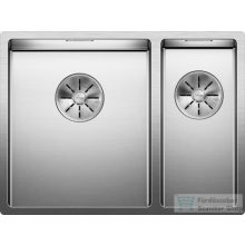   BLANCO CLARON 340/180-IF selyemfényű rozsdamentes acél mosogató medence, balos főmedencével 521607