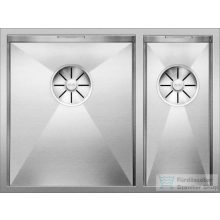   BLANCO ZEROX 340/180-U selyemfényű rozsdamentes acél mosogató medence, balos főmedencével 521613